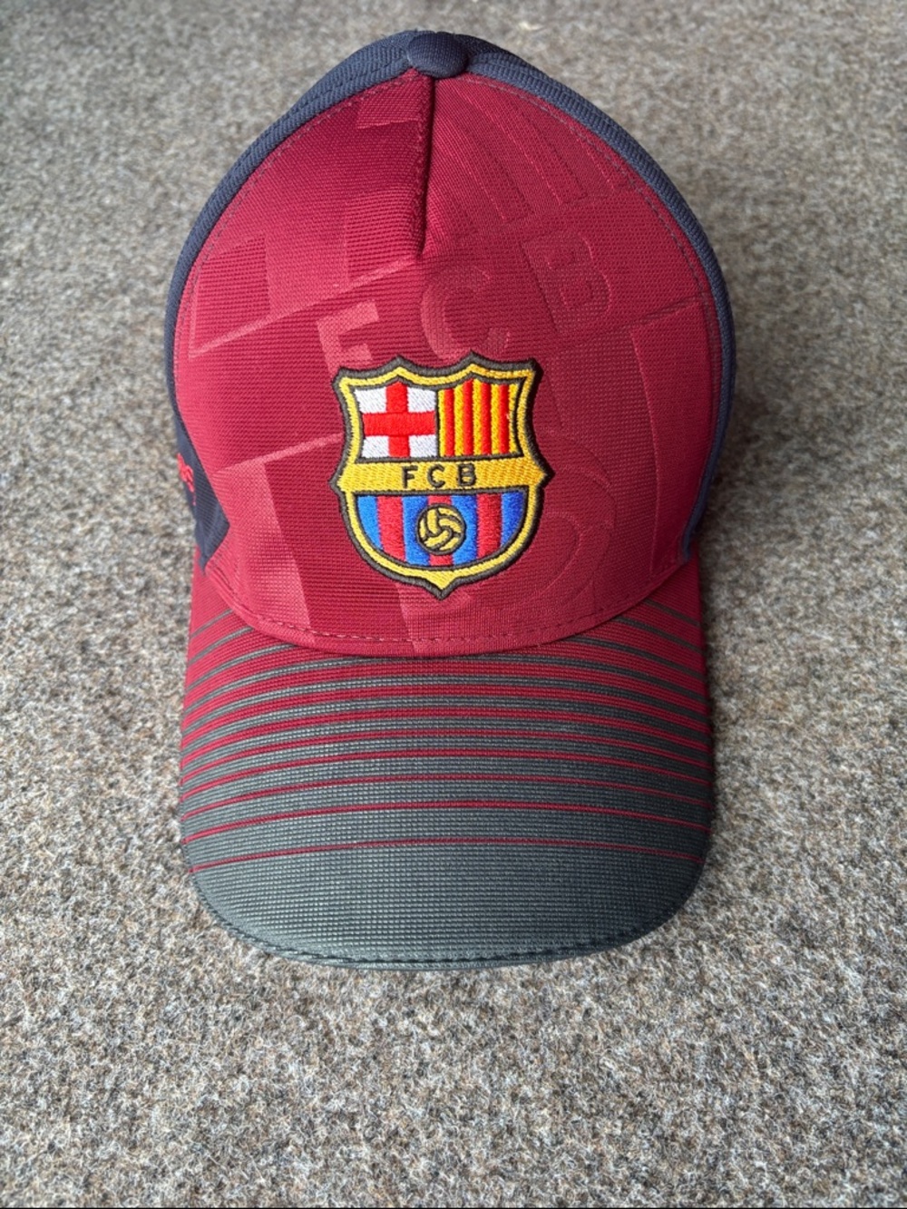 ORIGINAL FCB Maroon and Gray Team Crest Cap
